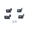 EHL25+EHL26 Headlight Holder Mount Repair Bracket Tab Set Left Right Side for VW Touran MK1 2003-2010 Caddy MK3 2004-2010 Pre-Facelift 1T0998225