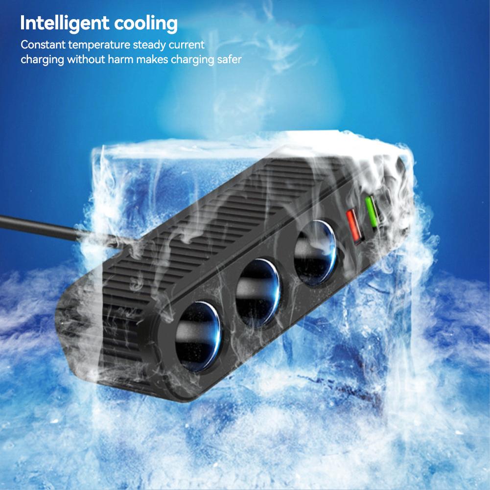 12V/24V 120W încărcător rapid multifuncțional pentru brichetă auto PD QC USB încărcare rapidă adaptor de alimentare încărcător priză