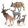 Plastic Nyala Antelope Figurine Ideal For Child Learning And Decorative Display