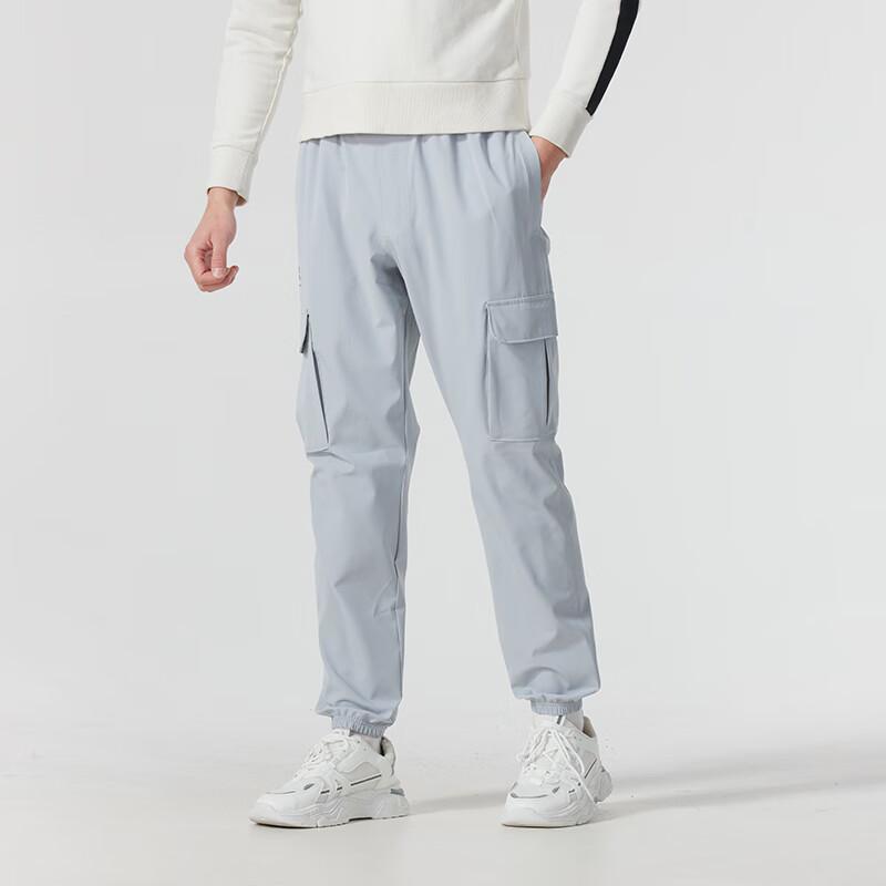 Under Armour Stylish Comfortable Outdoor Fitness Running Training Knitted Sports Pants Men bottoms Gray 1386558-011