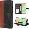 Case for Samsung Galaxy S24 FE (not for S24) - Brown Anti-scratch 360 Degree Protection Two-tone