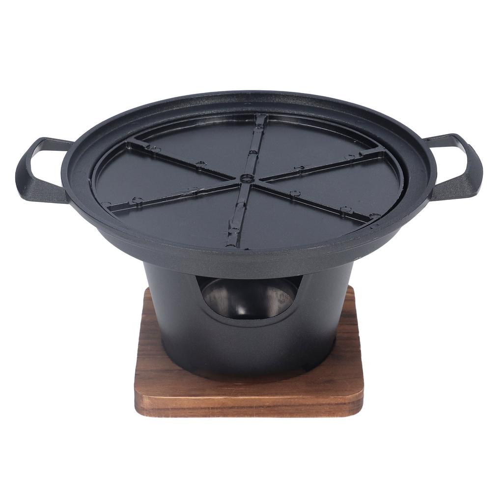 Bærbar bordgrill Støpt aluminium Liten grillovn for Camping Piknik Samling