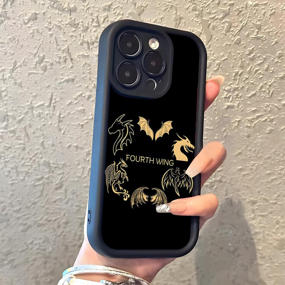 

Hot Dragon F-Fourth W-Wing Phone Case For IPhone 17 Pro Max 16 15 14 Pro Max IPhone 13 Pro Max 11 Plus Silicone Cover iPhone 16