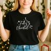 2025 Christmas Unisex tshirt,Night Before Christmas Family, Feliz Navidad (CH)