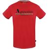 Aquascutum Mens Checked Logo Strip T-Shirt