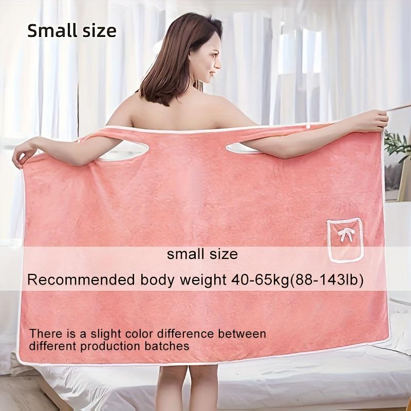 

1 шт. Эта юбка-полотенце для ванны имеет карманы и банты. Оно быстросохнущее, мягкое и удобное, и его можно легко обернуть вокруг банного полотенца. 80x135cm розовый