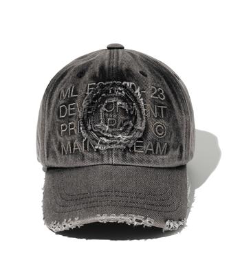 MILLO ARCHIVE Core Denim Ball Cap [Washed Black]