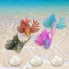 Aquarium Artificial Luminous Lionfish Fish Tank Aquatic Landscape Silicone Jellyfish Fish Glow In Dark Underwater Ornament