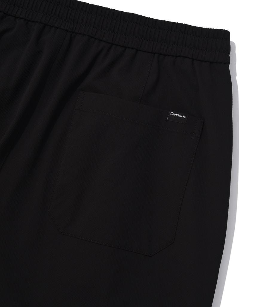 COVERNAT Wide Tapered Pants Black
