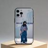 EPC Singer B-BillieS Phone Case For iPhone17,16,15,14,13,12 Plus,Max Soft Silicone Black Cover