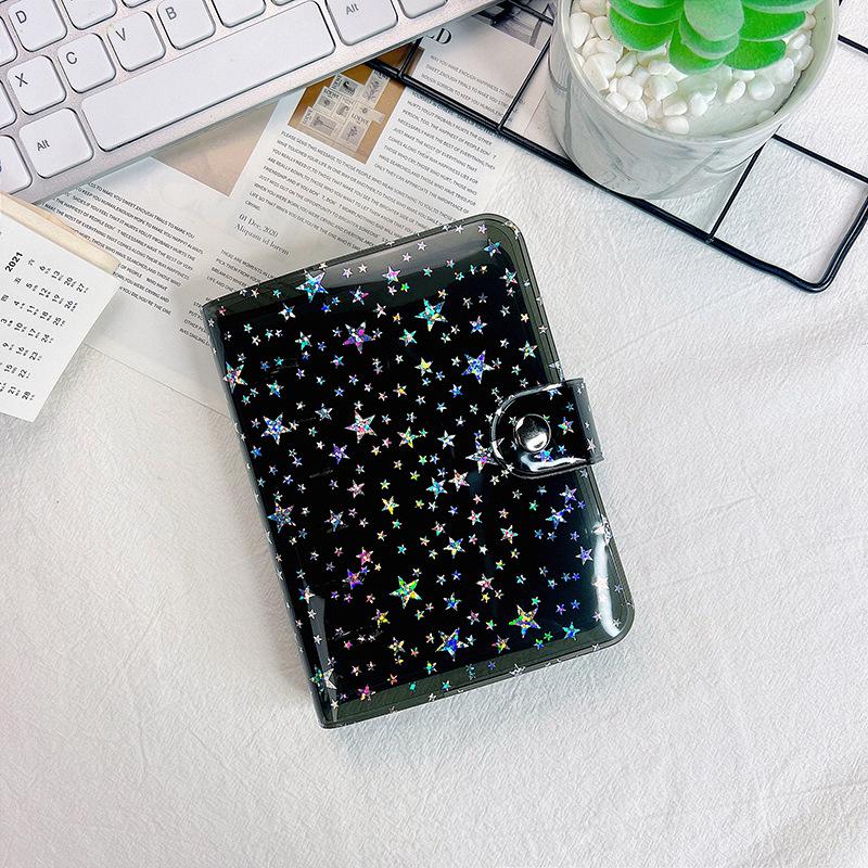 A7 skaidrus PVC 6 skylių laisvai lapų nešiojamojo kompiuterio papildymo dangtelis