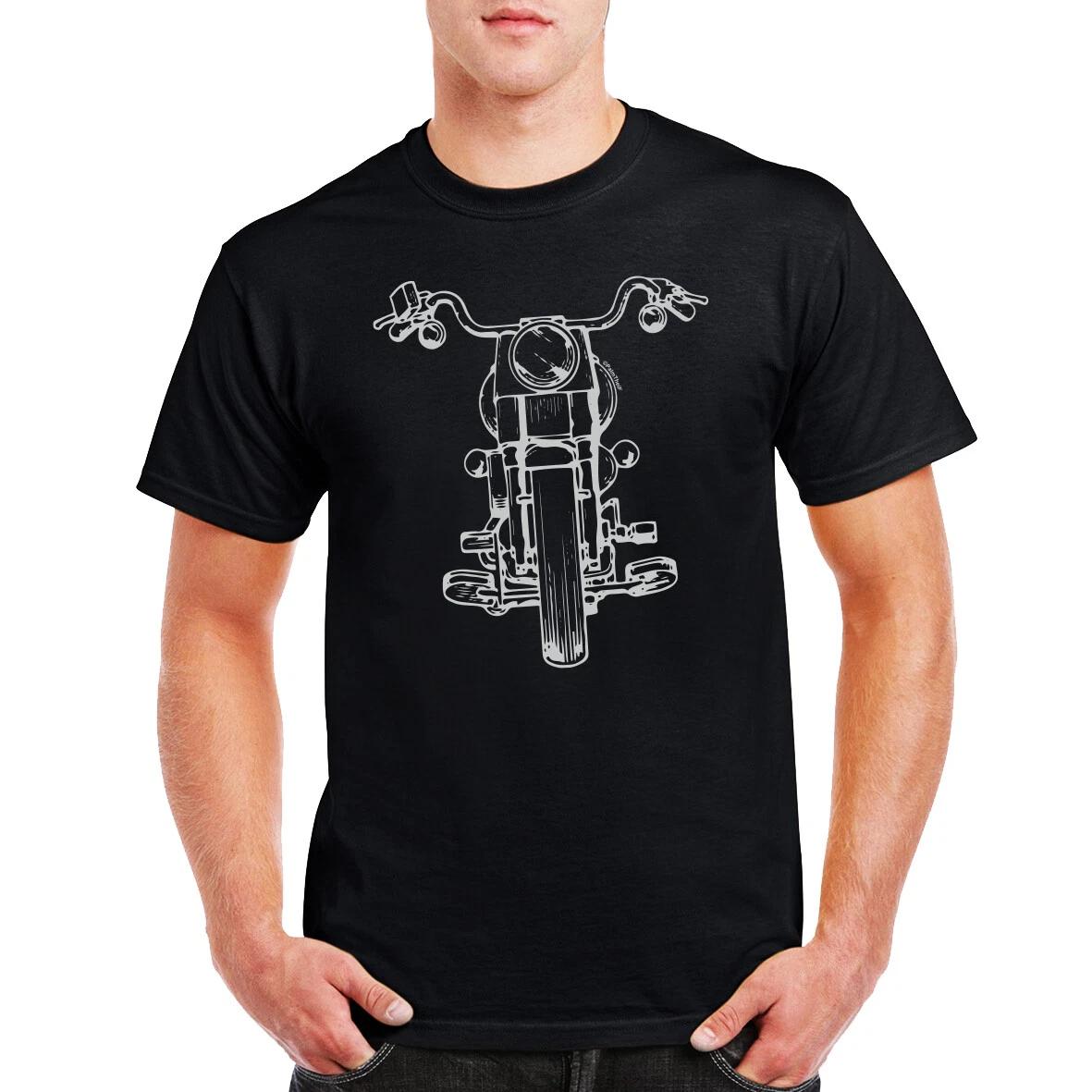 Classic Motorcycle T-Shirt Motorbikes Harley Indian Triumph BSA Birthday Gift 4XL
