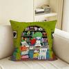 Y-Yumi Kitagishi Cushion Cover Natural Linen Pillowcase Set, All-In-One Decor For Sofa, Bedroom & Chair