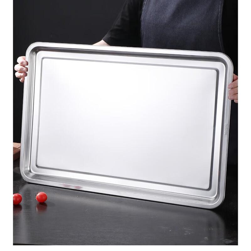 304 Stainless Steel Rectangular Serving Tray