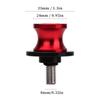 MotHeartCNC M8 Stand Hook for 650 2017-2024 Paddock Stand Hook Swing Arm Hook Spool Bobbin M8 650 Parts (Red)