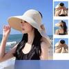 Big Eaves Empty Top Sun Hat Children Spring and Summer Removable Shawl Neck Neck Protection Sun Hat Cycling Does Not Turn Versatile
