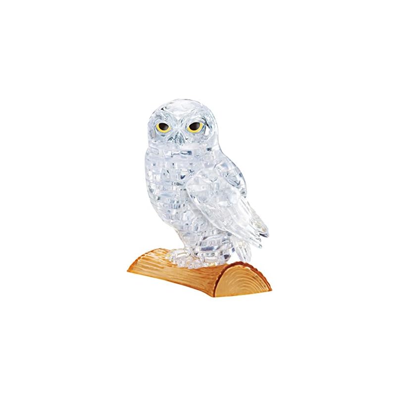 Beverly 42-Piece Crystal Puzzle Owl - Clear