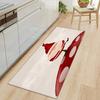 Christmas Kitchen Sand Carpet Doormat Long Floor Mat