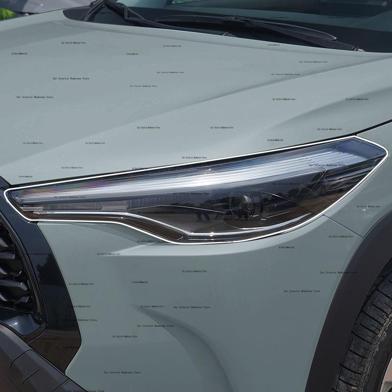 For TOYOTA Corolla Cross (-2024) Anti scratch film for exterior headlights, headlight color, repair parts, stickers