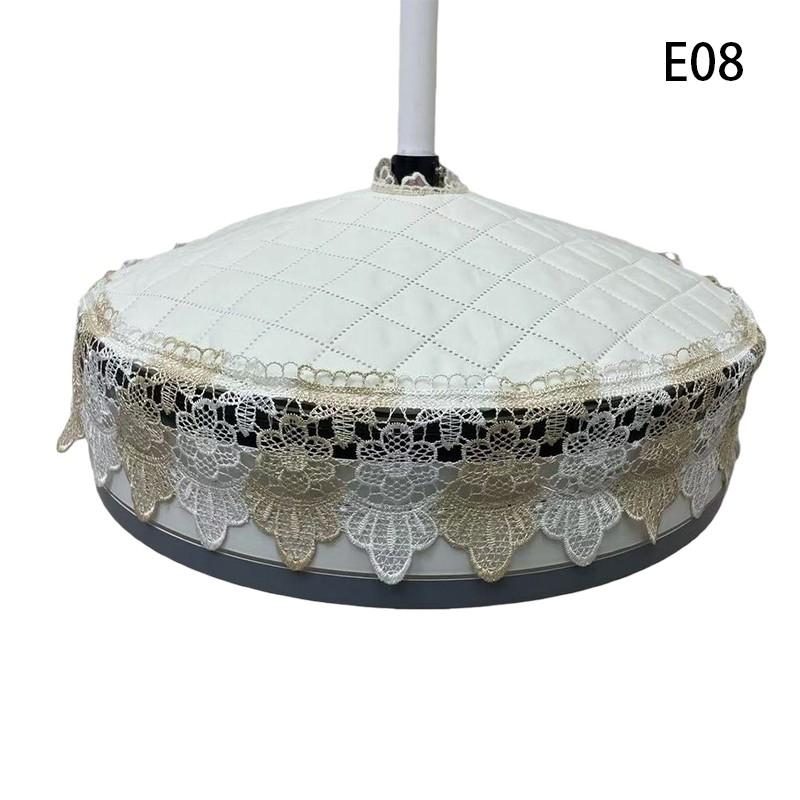 1PC Ceiling Fan Lamp Dust Cover Circular Pendant Light Cover Home Decor Cloth Dust Cover All-inclusive Fan Protective Case S 36 to 42cm