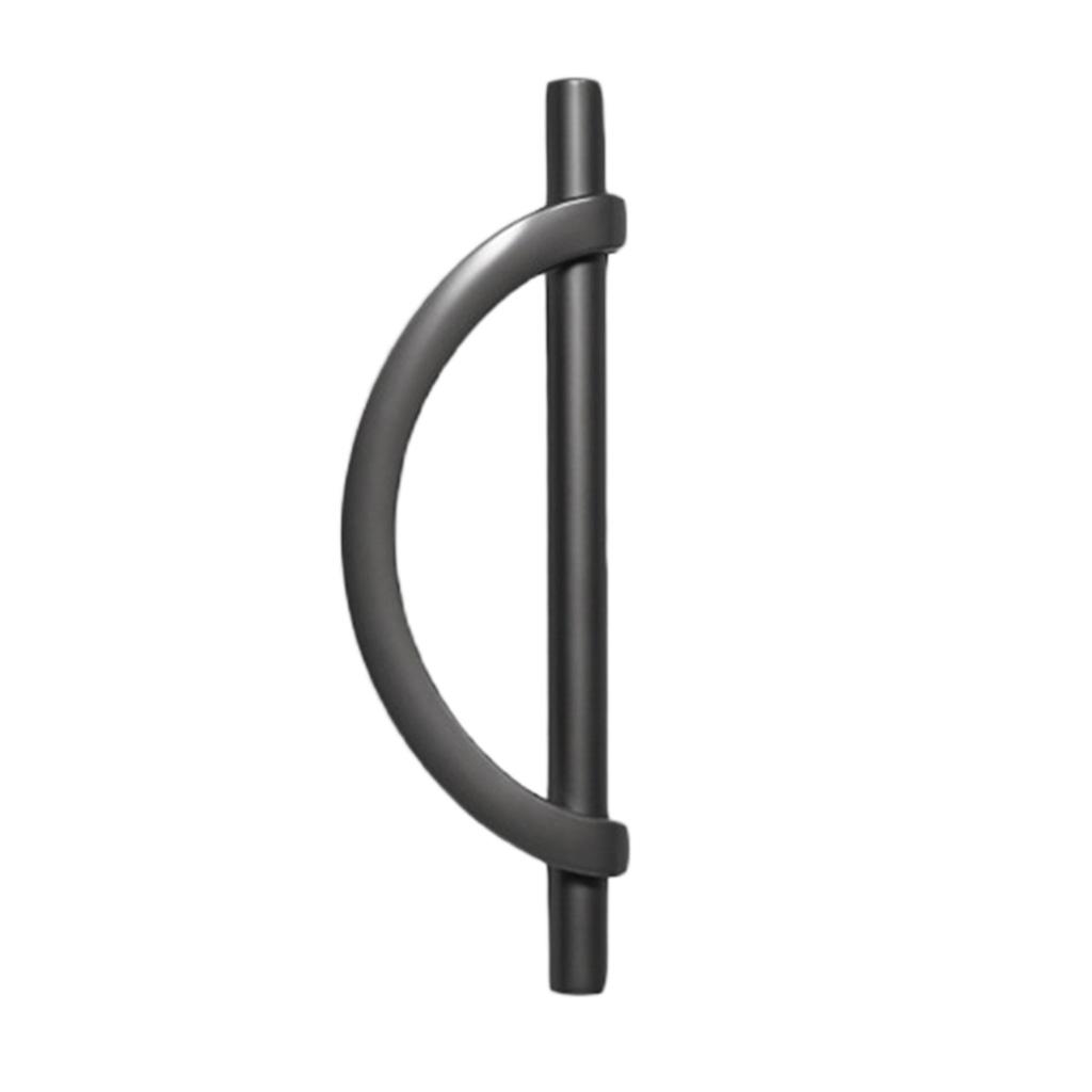 

Retro Light luxury wardrobe handle Zinc Alloy Cupboard Pulls Kitchen Cabinet Drawer Handle Semi-circular Furniture Decor перлинний/сірий