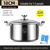316 Stainless Steel Multi-Function Stockpot