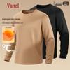 VANCL Men's 2-Pack Fleece Lined Thermal Long Sleeve T-Shirt
