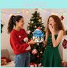 Festive Snowman Christmas Gift Box With Card Slot For Birthday Celebration