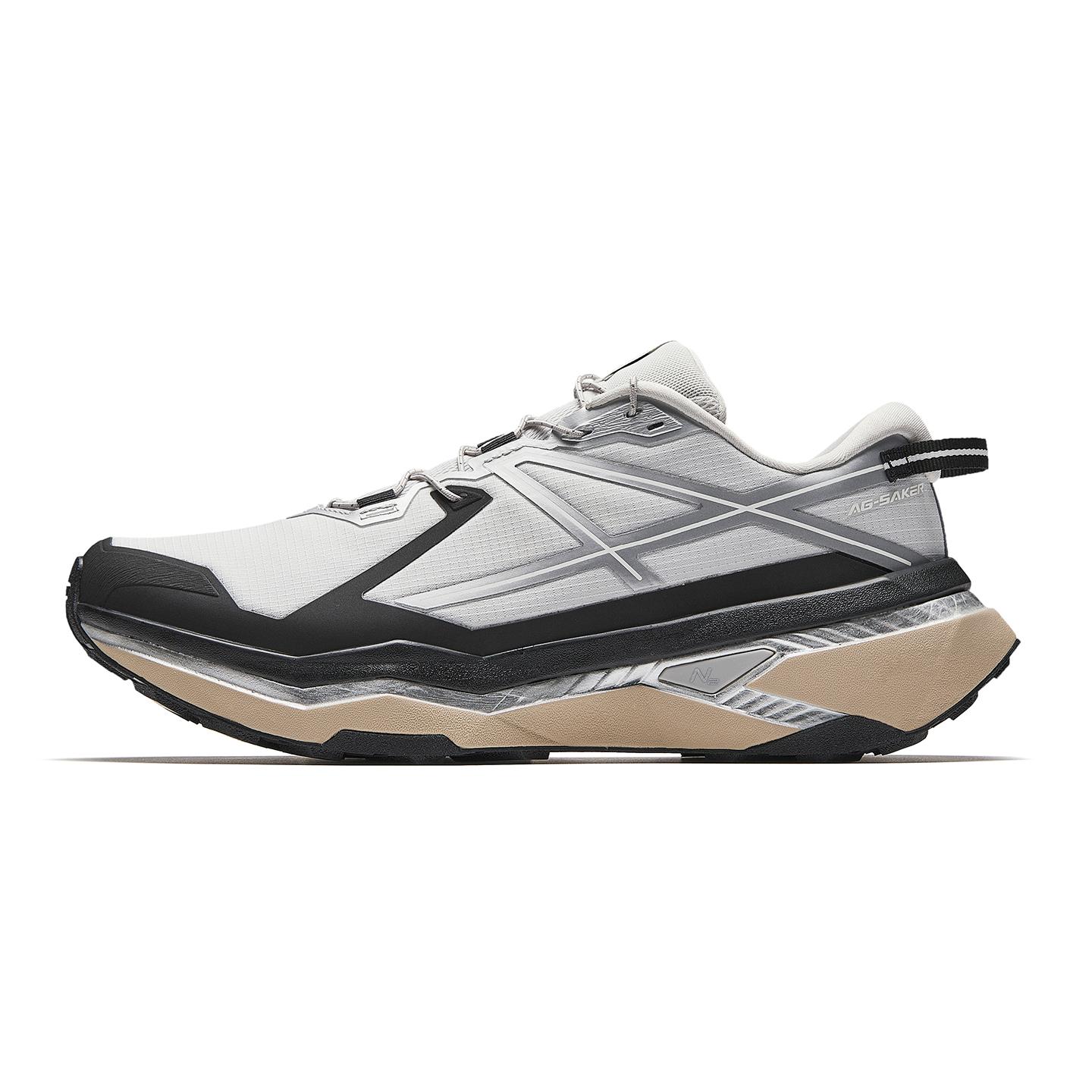 

Anta Slip Resistant Anti Twist Nitrogen Technology Running Shoes Men s Durable Gray/Black 112545502A-2 44