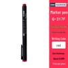 Gee Waterproof Oil-Based Marker for Optical Lenses, Glass Coating, and Waterproof Film, 0.3mm Nib