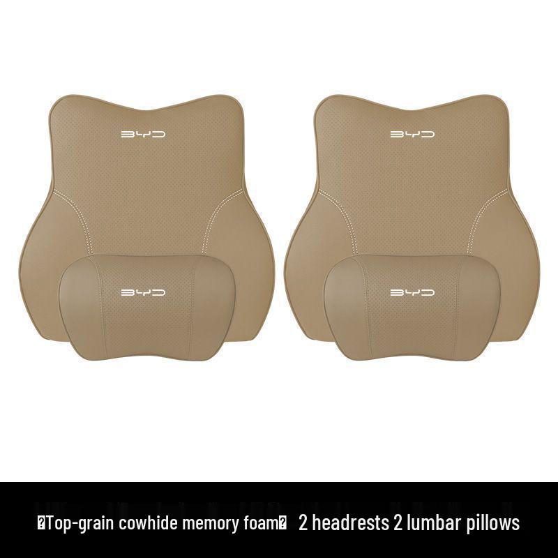 BYD Dolphin Car Headrest Lumbar Support for Qin, Song, Yuan PLUS, Pro Tang EV, Han DM, Destroyer.