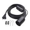 60W Pendant Light Extension Cord, E26 Base, Easy to Use, Garage Light, with on/Off Switch, Plug