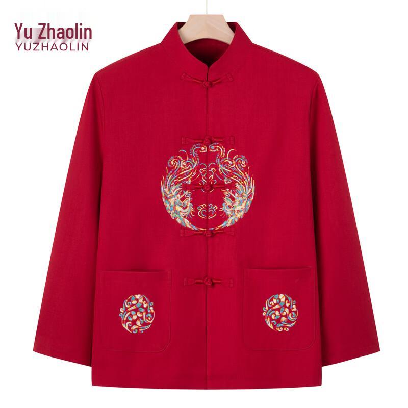 YUZHAOLIN Traditional Chinese Tang Suit for Seniors