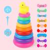 Little Duck Ring Toss Stacking Game for Ages 3-7 – Creative DIY Educational Pretend Play Toy