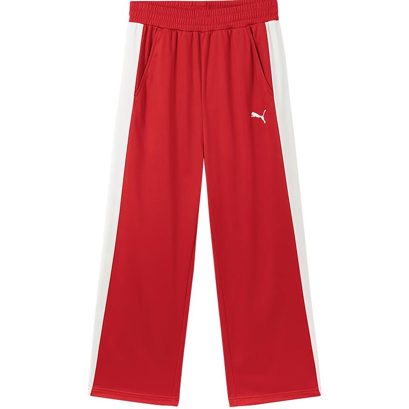 PUMA Kids' T7 Patchwork Knit Long Pants