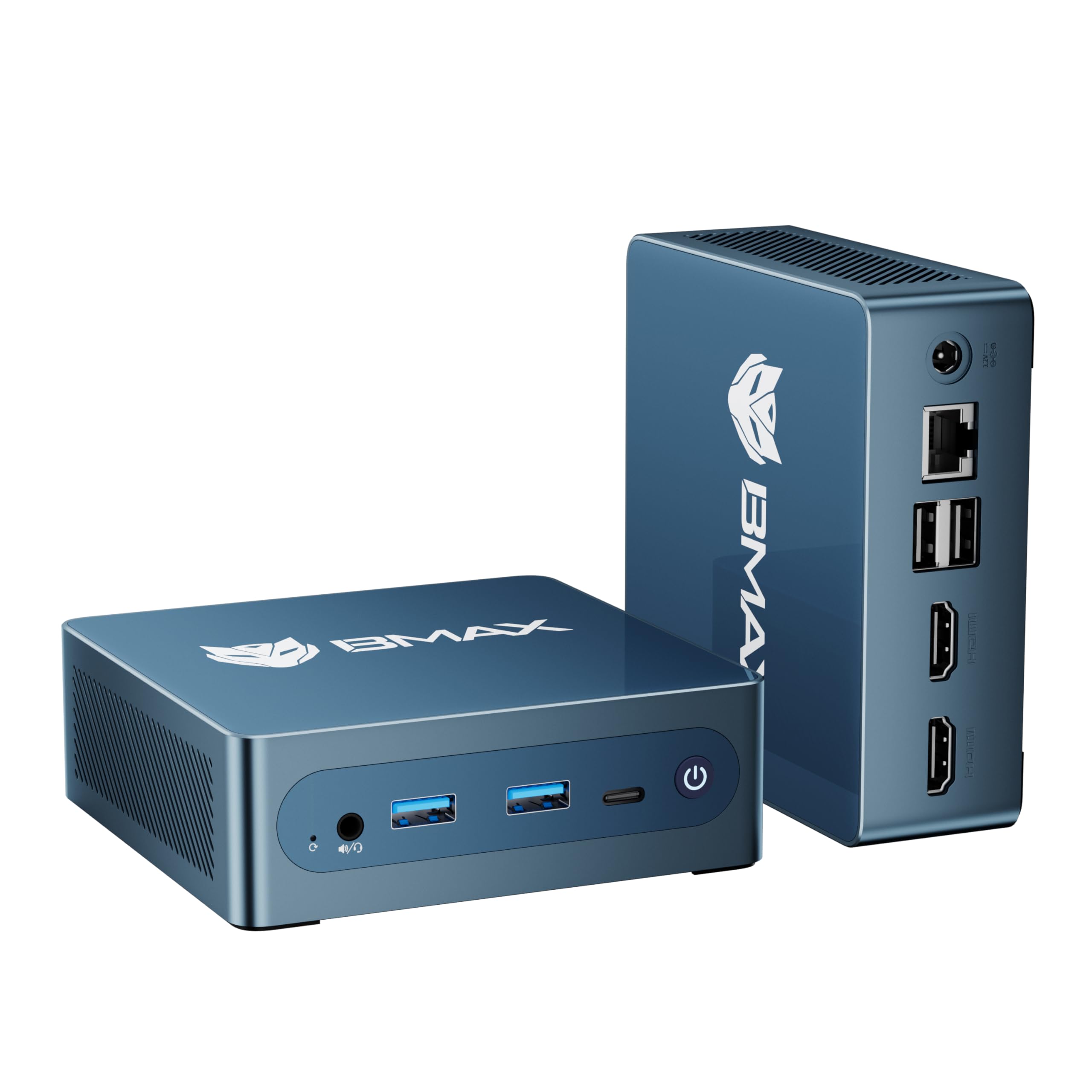 

Bmax B4Ultra Міні-ПК 12-го покоління N150 4 до 16 ГБ DDR4 2666 МГц 512 ГБ SSD Windows 11 Pro HDMI x 2 1 Гбіт/с LAN Sky (4 Ядра, Потоки/До 3,6 ГГц) + (Подвійний