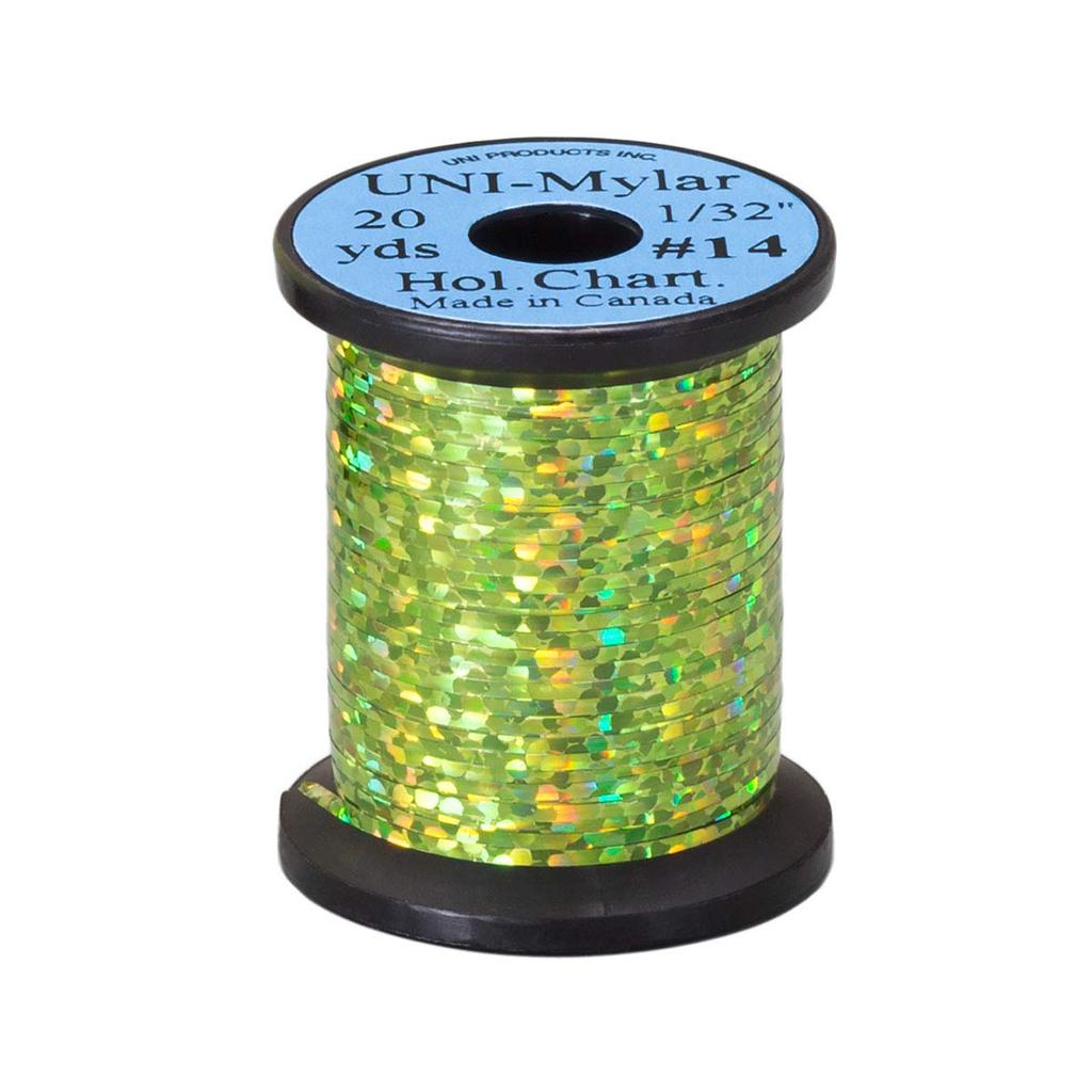 TIEMCO Fly Material UNI Mylar Holochart Trews 62021406140 #14 1/32