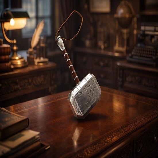 Handcrafted  Hammer Replica Metal  Viking Norse Decor Home Office Decor Christmas Father’s Day Gift