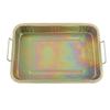 Galvanized Oil Drip Tray Pan Professional Metal Drain Container Universal Auto Repair Tool for
