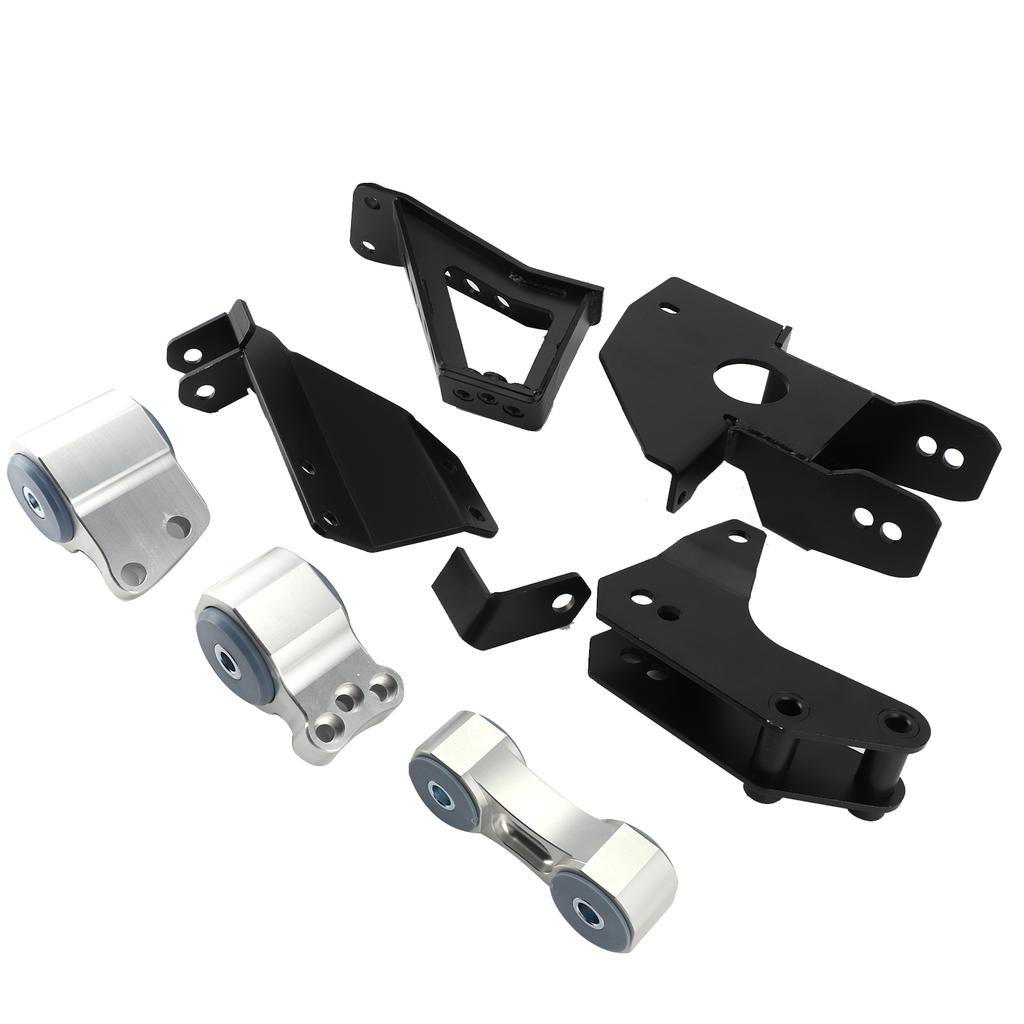 Engine Mount Bracket Support Set Fit for Honda Civic CRX with KSeries Engine Accord TSX Transmission