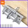Automatic Door Hinge, Cold Rolled Steel Bifold 90 Degree Automatic Self-Closing Spring Door Hinges Hardware Controls for Home Be