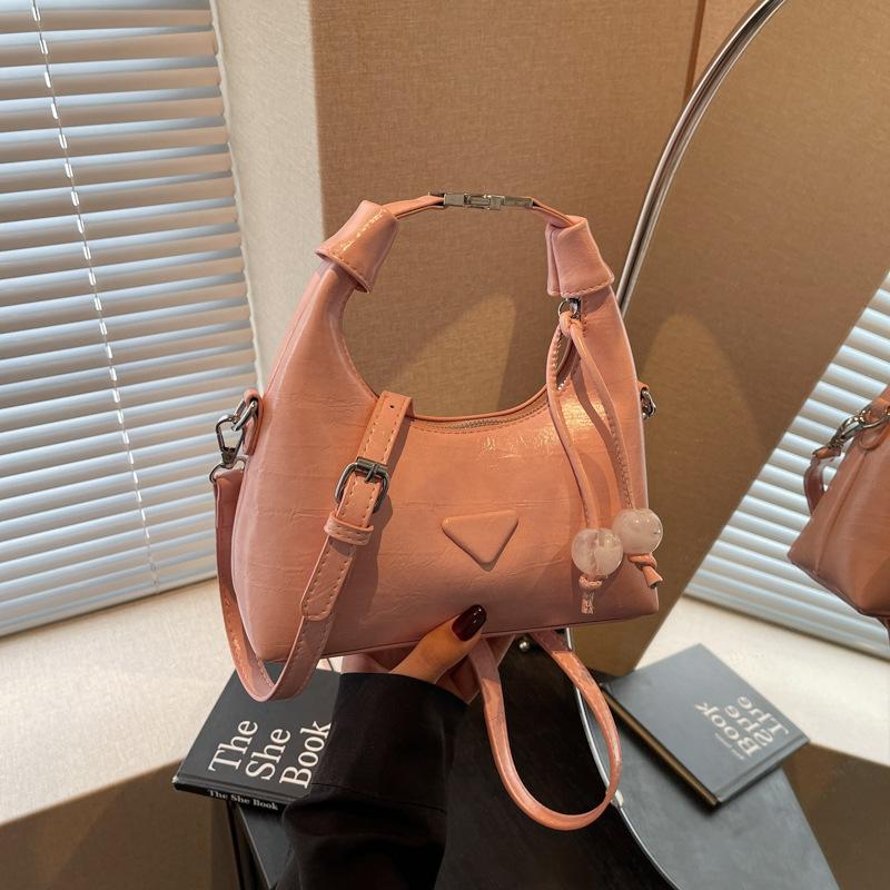 Simple Hand-carried Small Bag Women's New Trendy and Versatile Daily Matching Messenger Bag Dumpling Bag