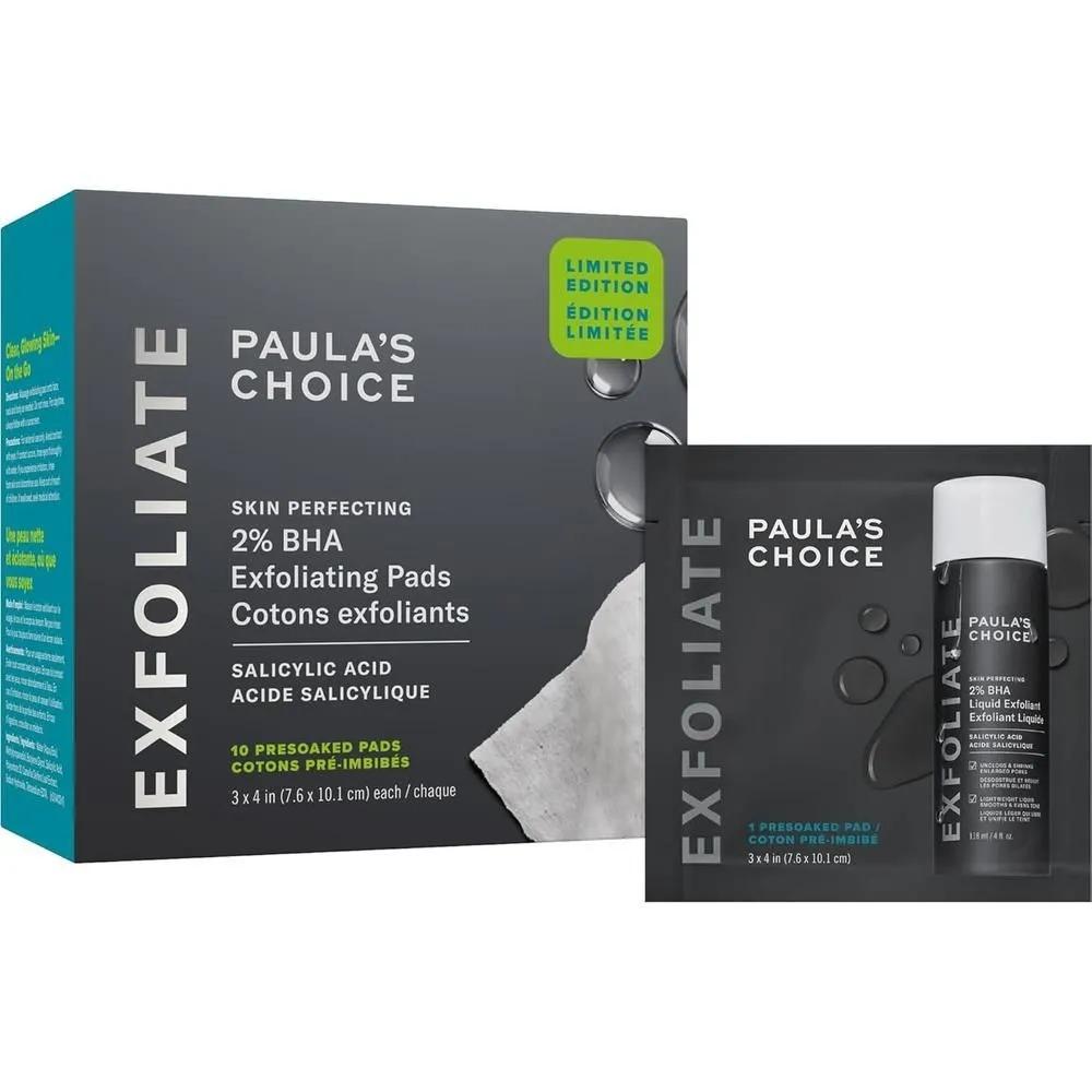Paula s Choice Skin Perfecting 2% BHA Liquid Exfoliant Salicylic Acid Facial Polish for Enlarged Pores (10 Pack)