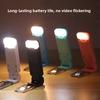 USB Mini Eye-Care Foldable Clip-On Reading Light Portable Book Lamp for Students Compact Travel Adjustable Desk Lamp