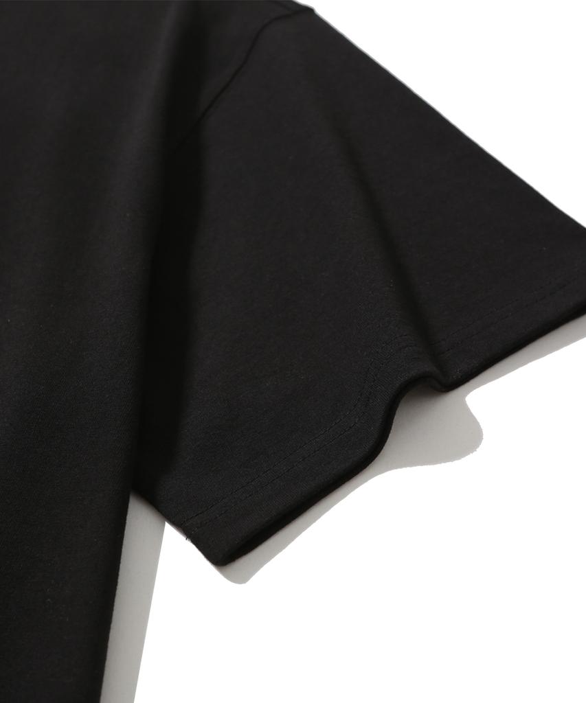 Haebeuopeudyuti Back Logo Tee (Black)