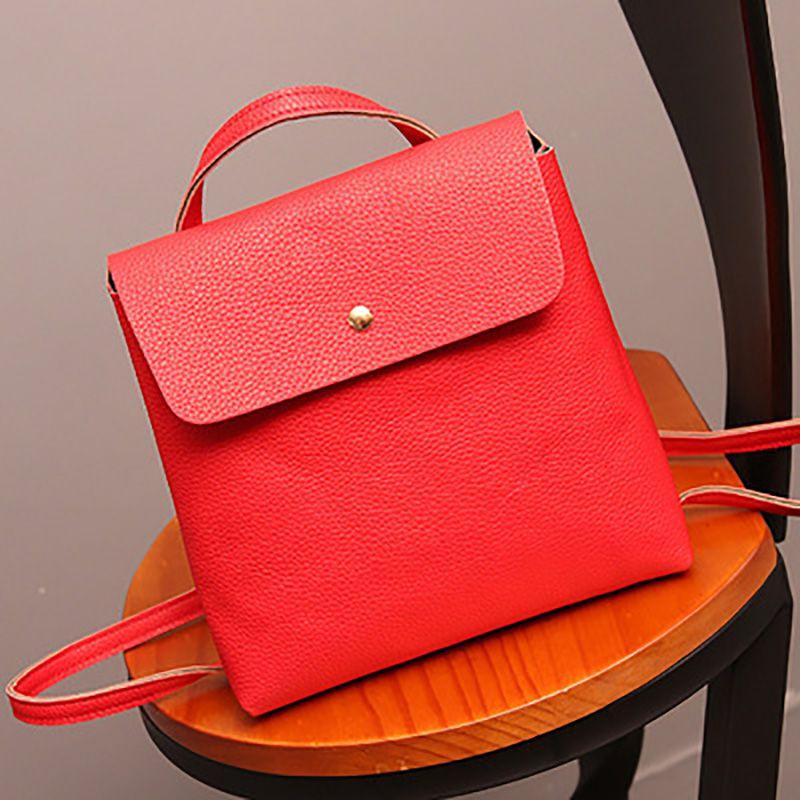Elegant Fashion Women Backpack With Hasp Closure And Shoulder Straps For Casual Style