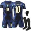 2627 Wereldbeker Brazilië uitshirt Nationaal team shirt Nr. 10 Neymar 7 Vinicius set voetbal