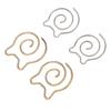 8pcs Metal Spiral Cable Knitting Needle Round Cable Needle Shawl Pin  For Knitter