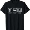 Eat Sleep Code Blocks T Shirt