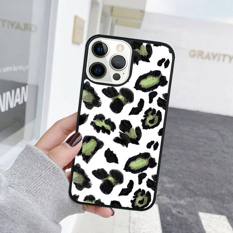Fashion Leopard Print Phone Case For iPhone 17 Air 15 16 Cover  11 13 14 Pro Max 12 Plus Max Fundas